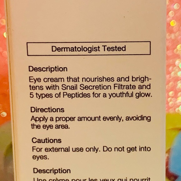 Snail peptide eye cream 👏 luxury product line - Picture 7 of 9